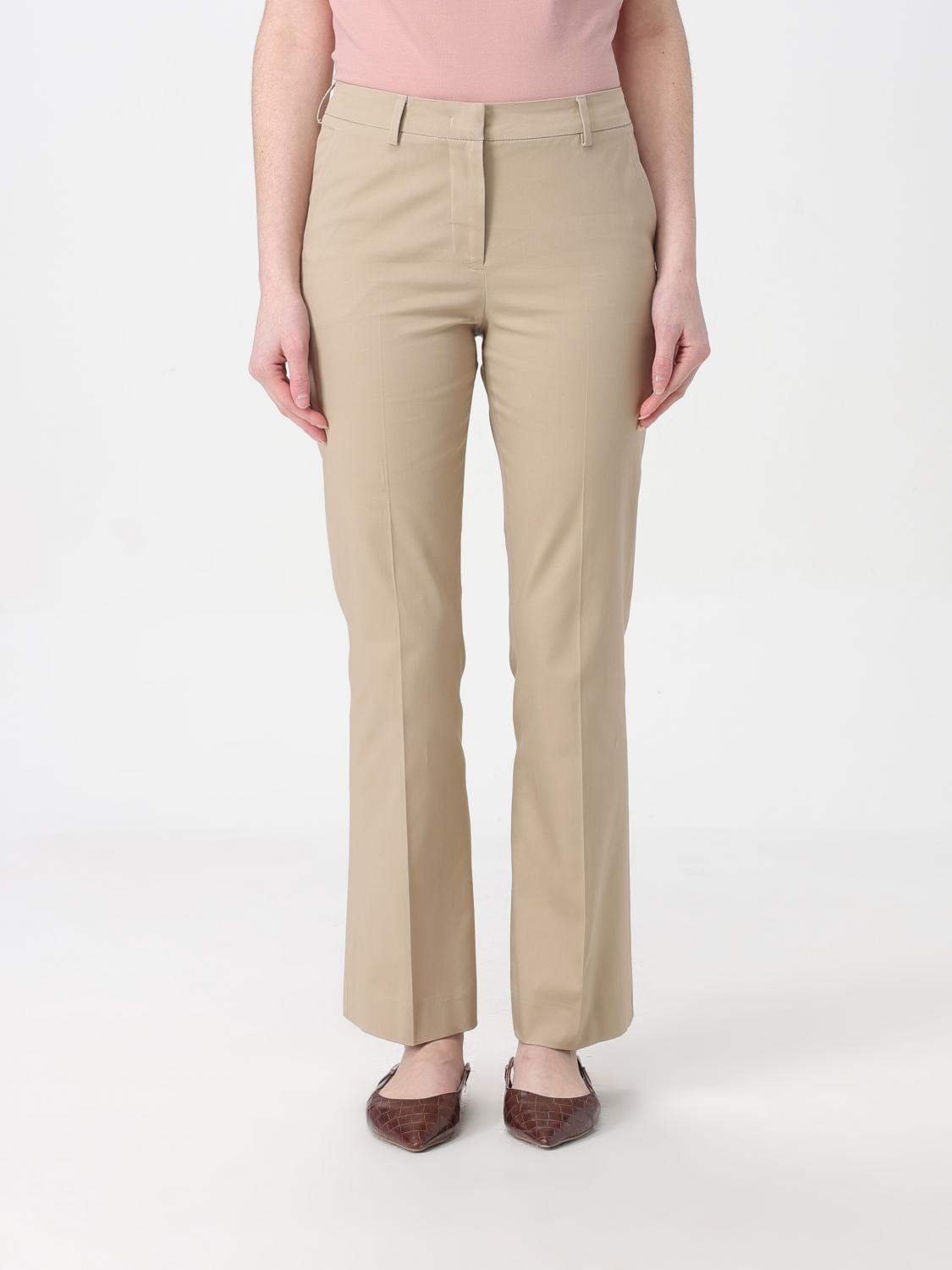Pt01 Pants  Woman Color Beige In Beige