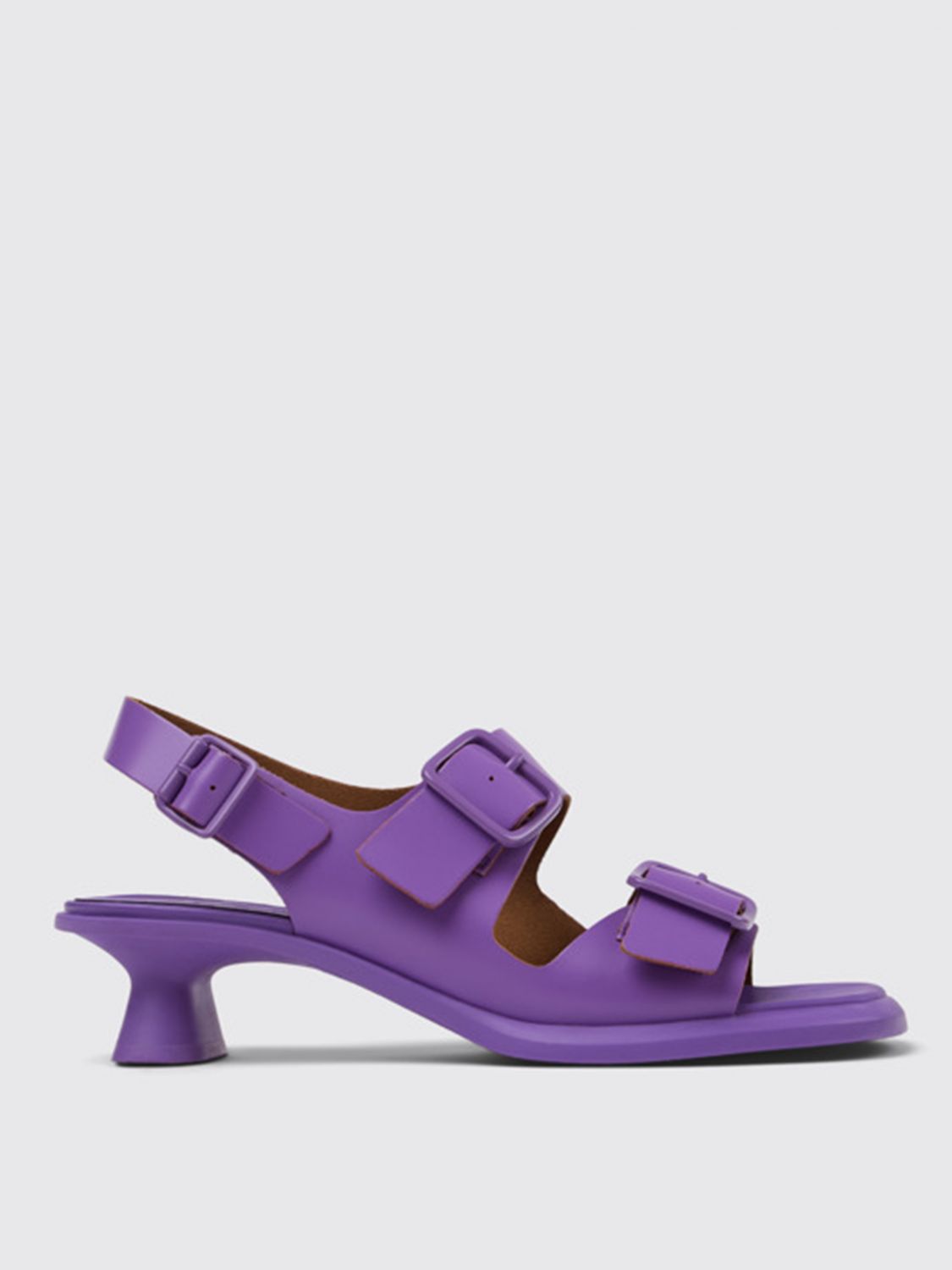 Camper Flat Sandals  Woman Color Violet