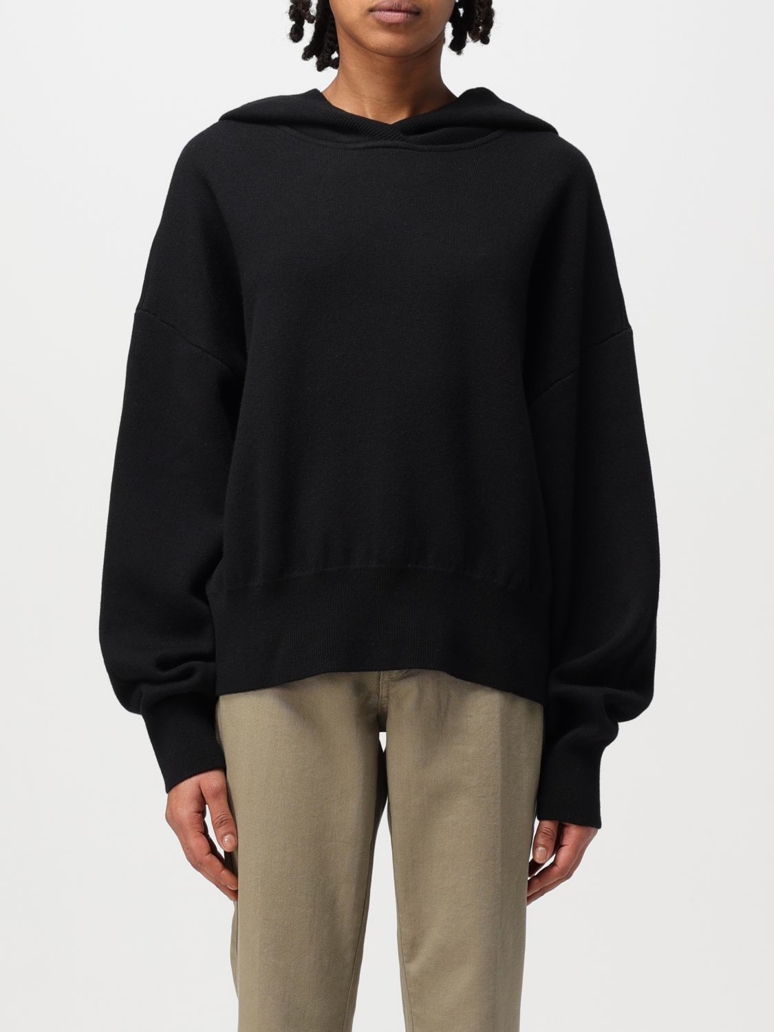 Canada Goose Sweatshirt  Woman Color Black