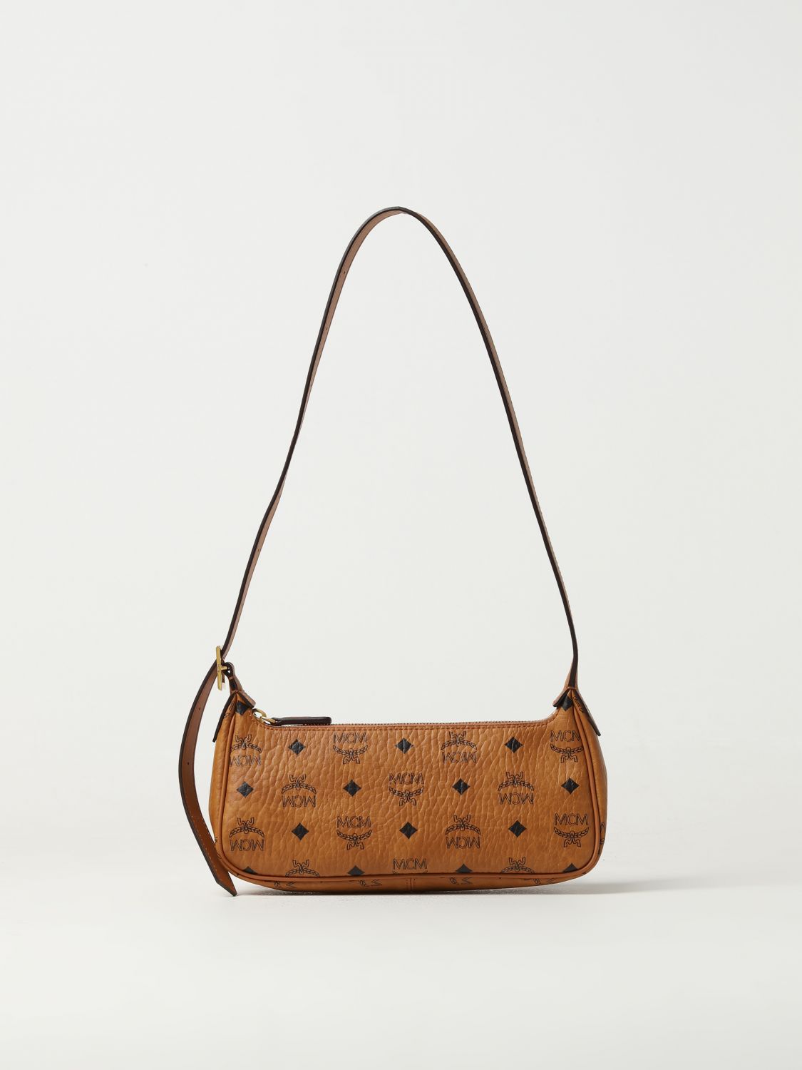 Shop Mcm Shoulder Bag  Woman Color Brown