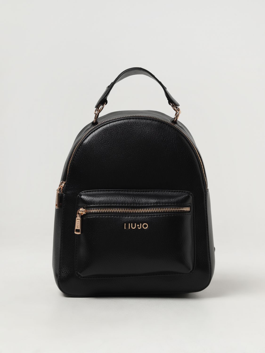 Shop Liu •jo Backpack Liu Jo Woman Color Black