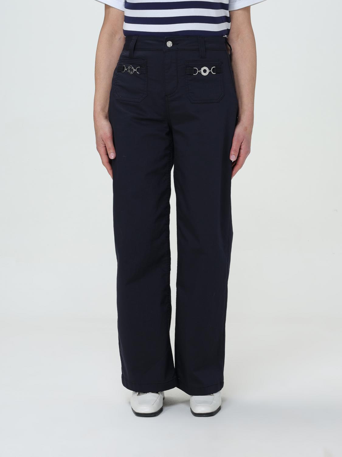 Shop Liu •jo Pants Liu Jo Woman Color Blue