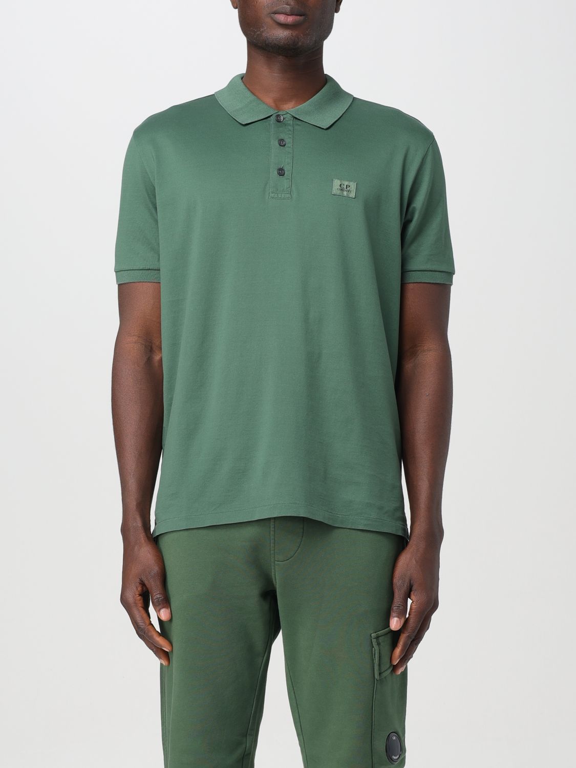 C.p. Company Polo Shirt  Men Colour Green