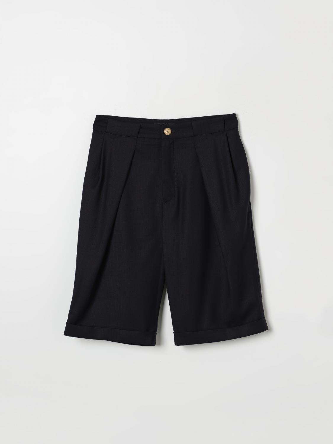 BALMAIN SHORTS BALMAIN KIDS COLOR BLUE F37488009