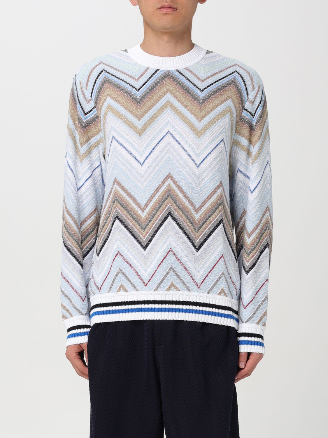 Shop Missoni Sweater  Men Color White