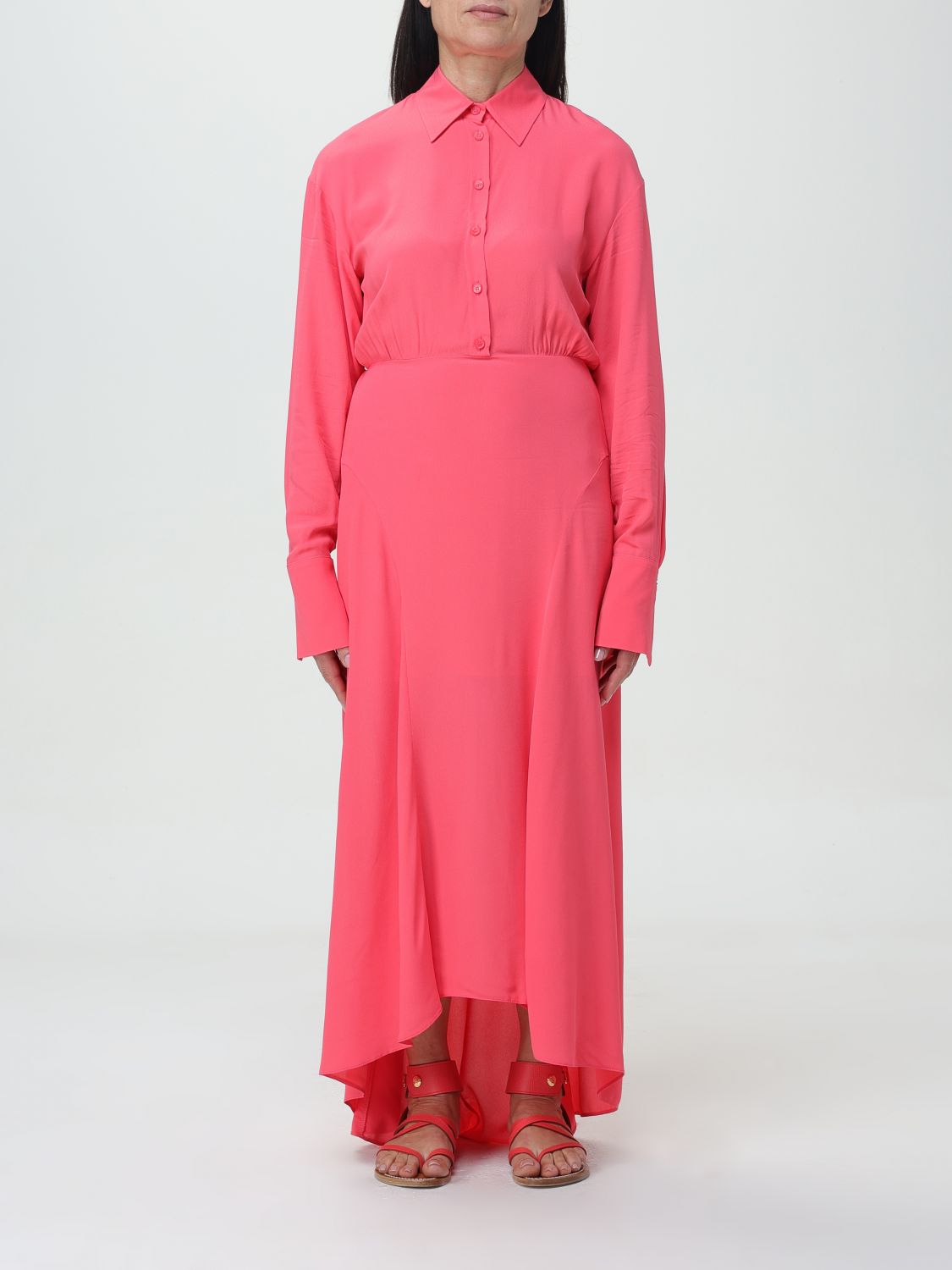 Shop Patrizia Pepe Dress  Woman Color Pink