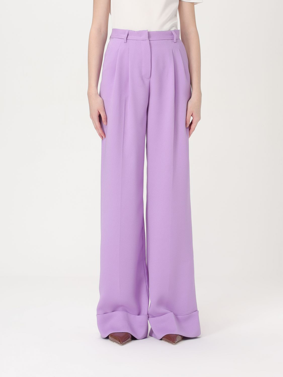 Pants ANDAMANE Woman color Violet