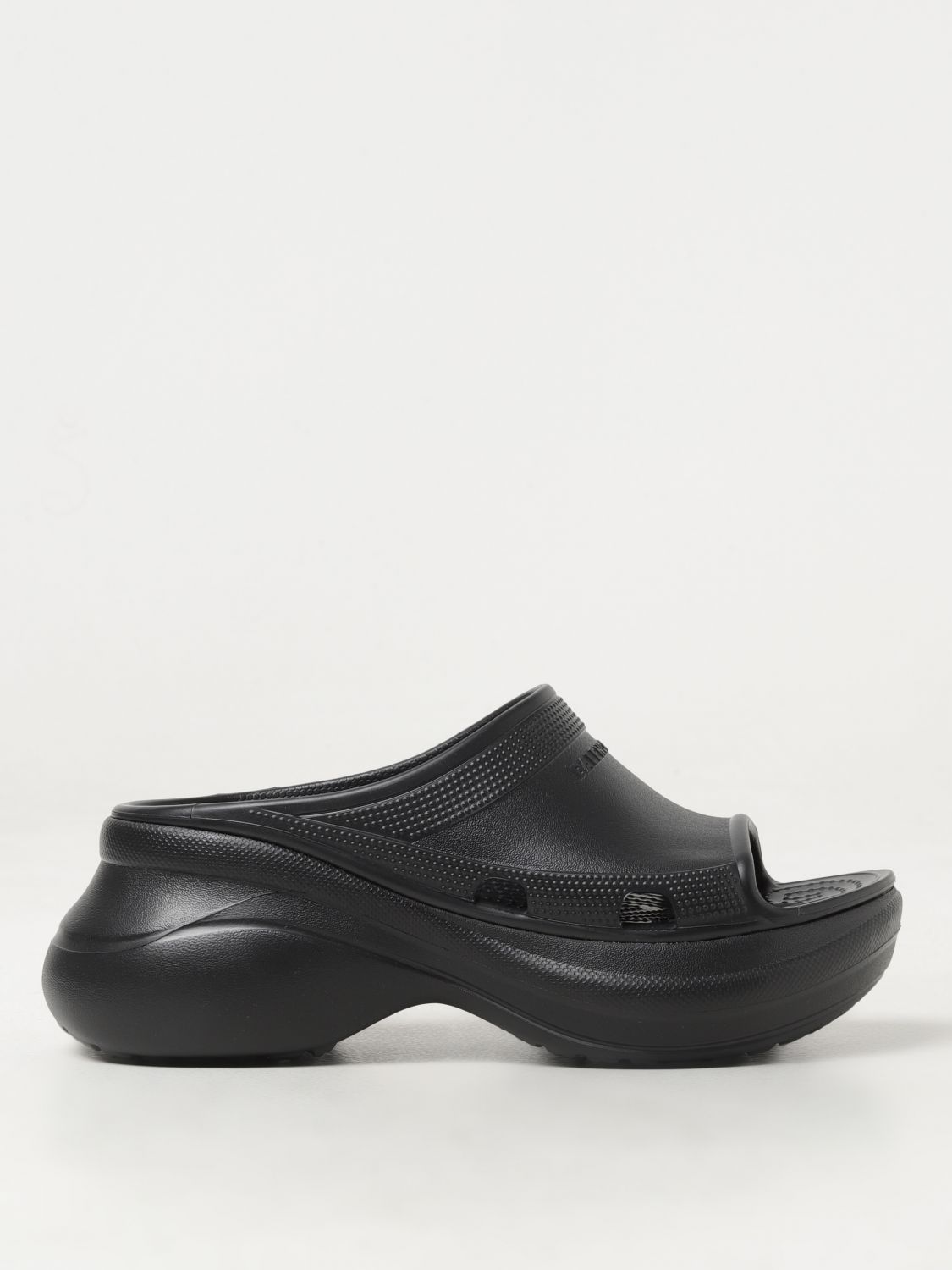 Balenciaga Flat Sandals  Woman Color Black