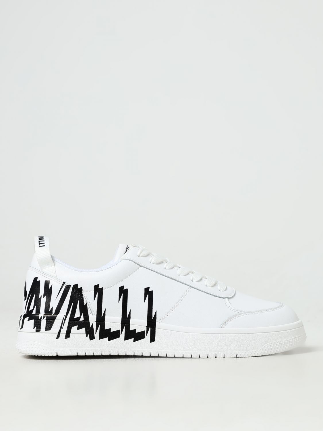 Shop Just Cavalli Sneakers  Men Color White