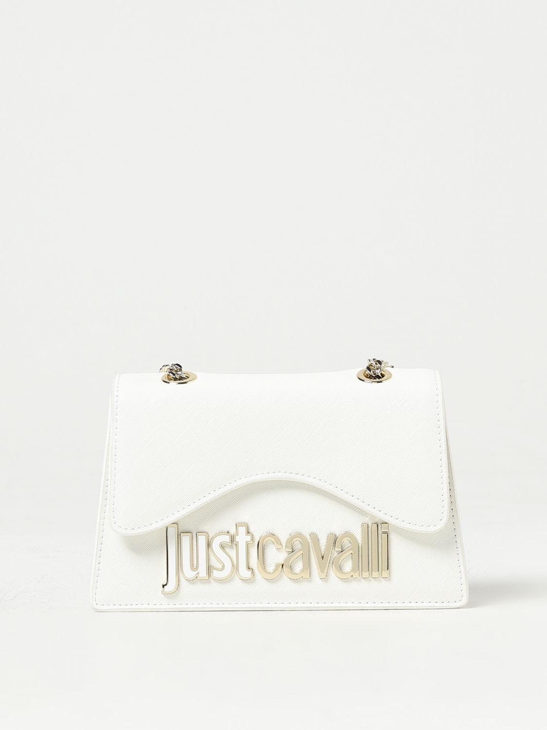 Shop Just Cavalli Mini Bag  Woman Color White