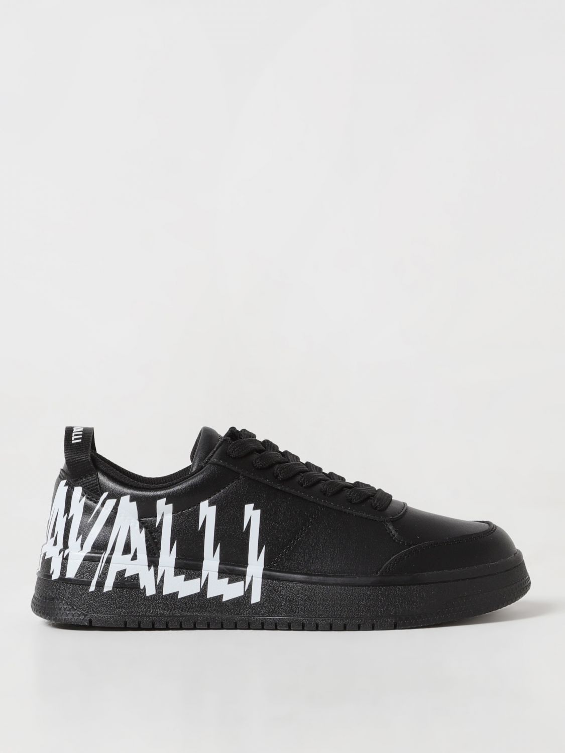 Shop Just Cavalli Sneakers  Woman Color Black