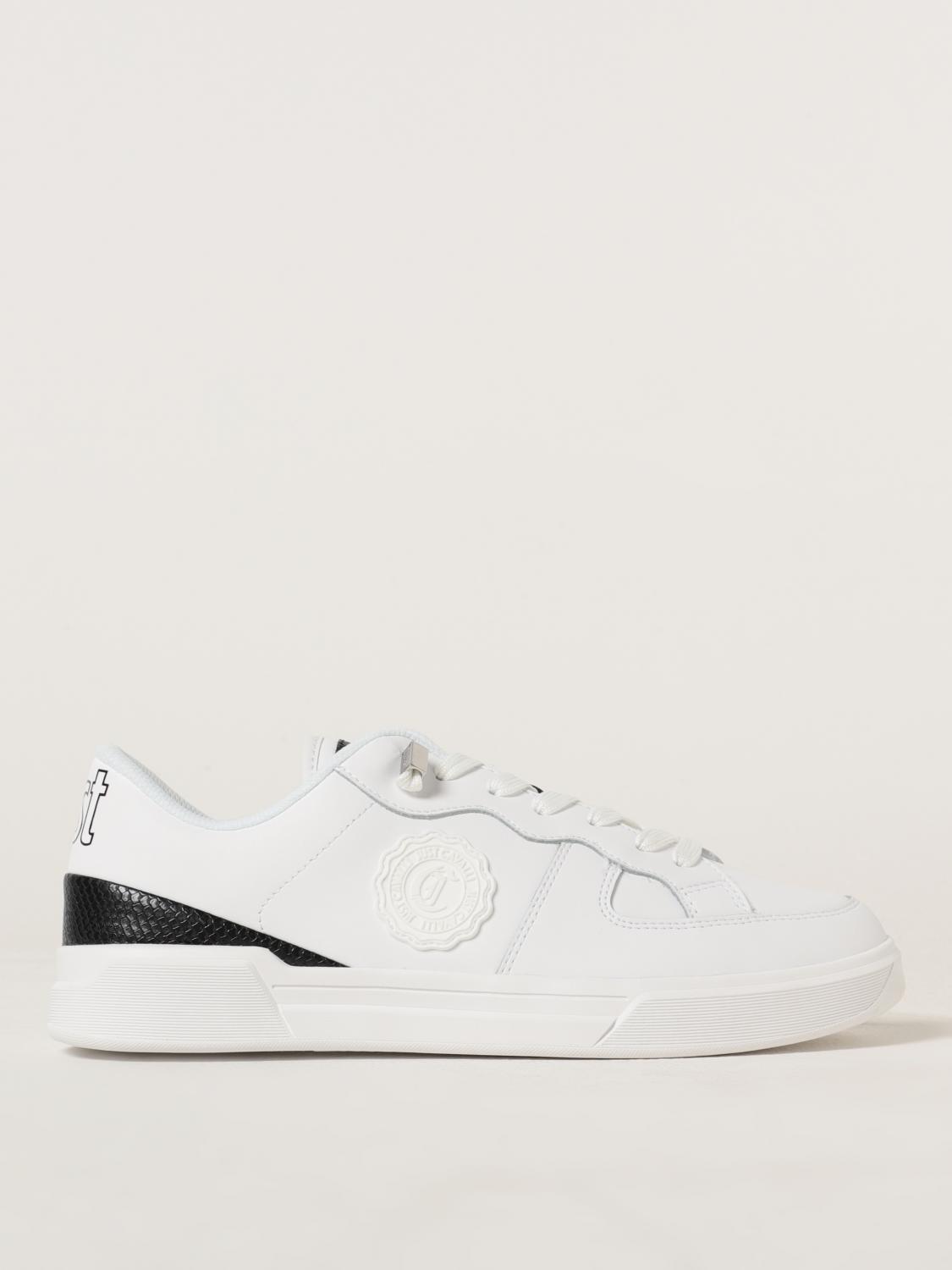 Just Cavalli Sneakers Men Color White In White
