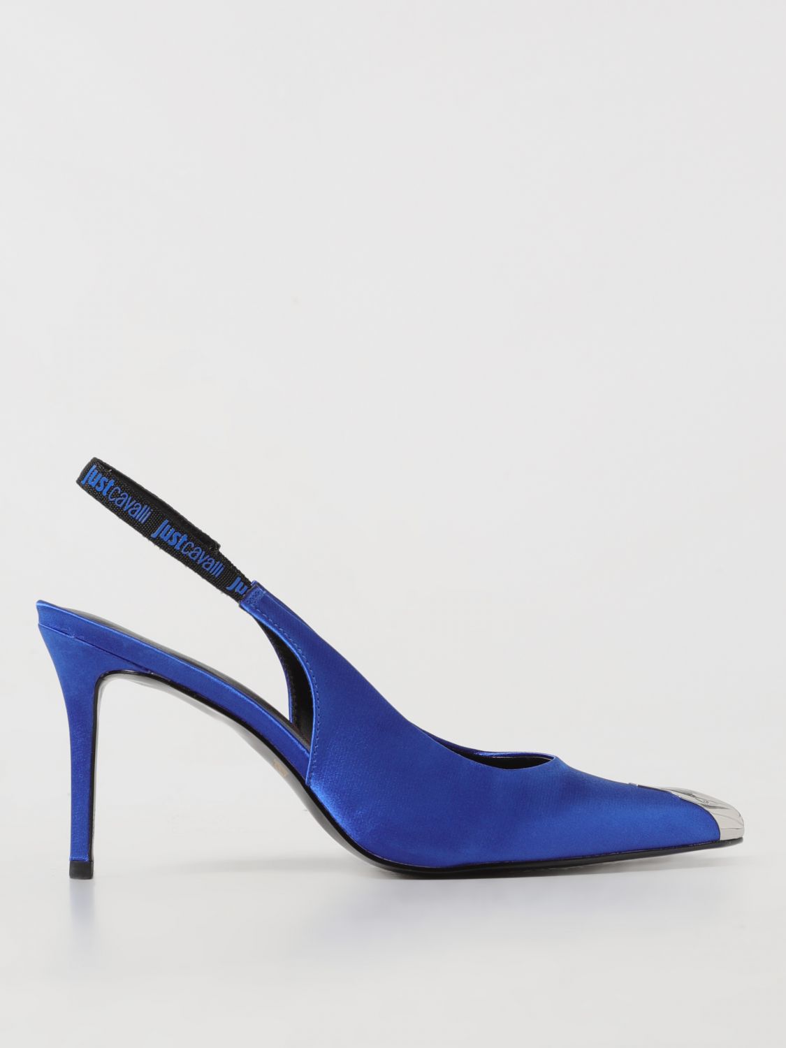 Shop Just Cavalli High Heel Shoes  Woman Color Blue