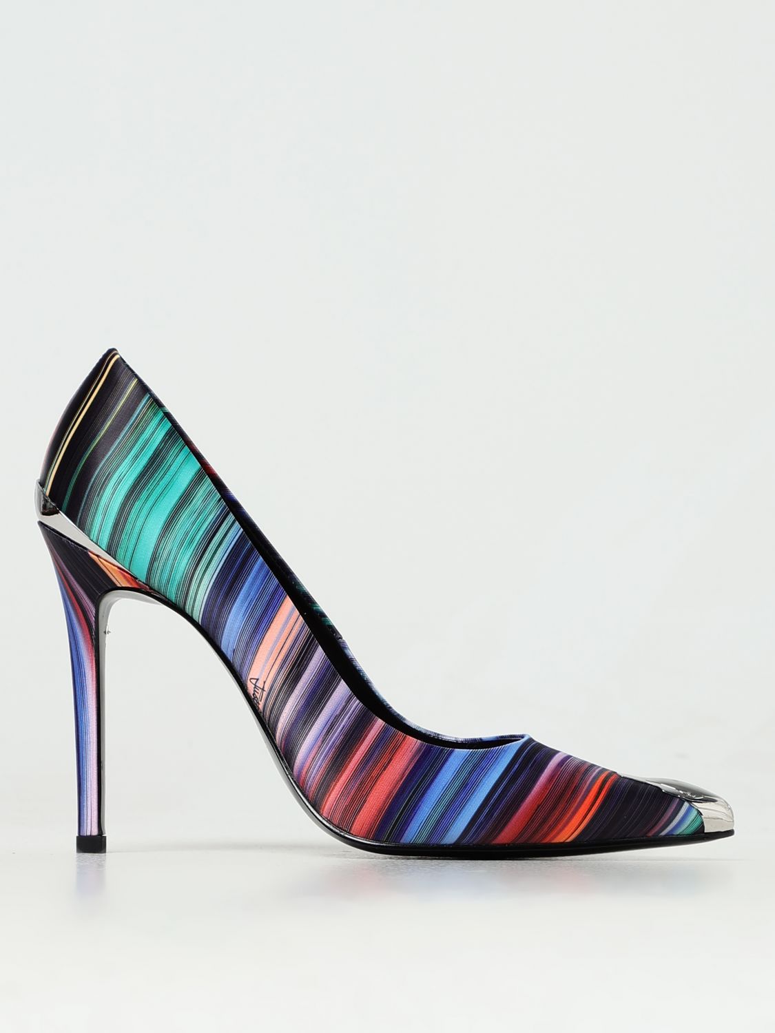 Shop Just Cavalli High Heel Shoes  Woman Color Multicolor