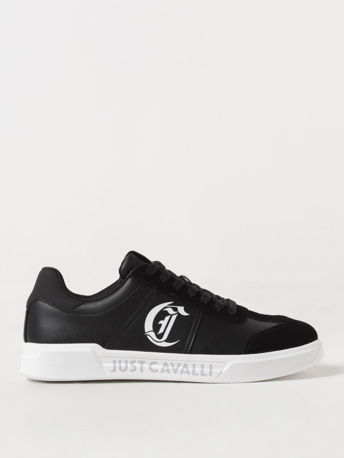 Just Cavalli Sneakers  Men Color Black In Black