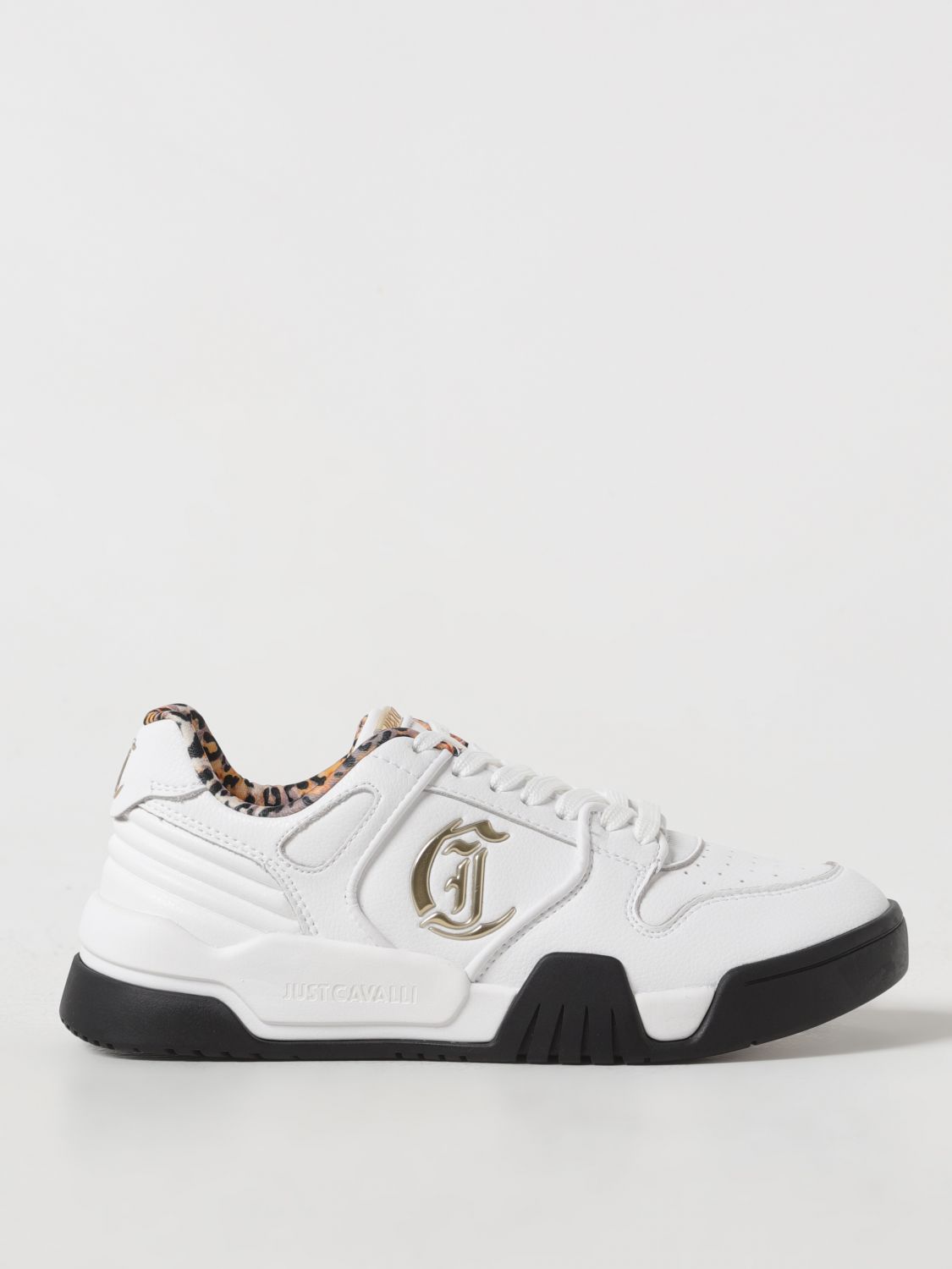 Shop Just Cavalli Sneakers  Woman Color White