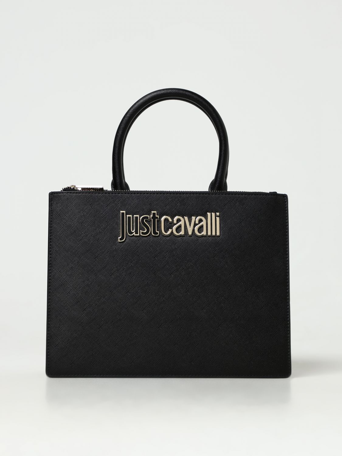Shop Just Cavalli Tote Bags  Woman Color Black