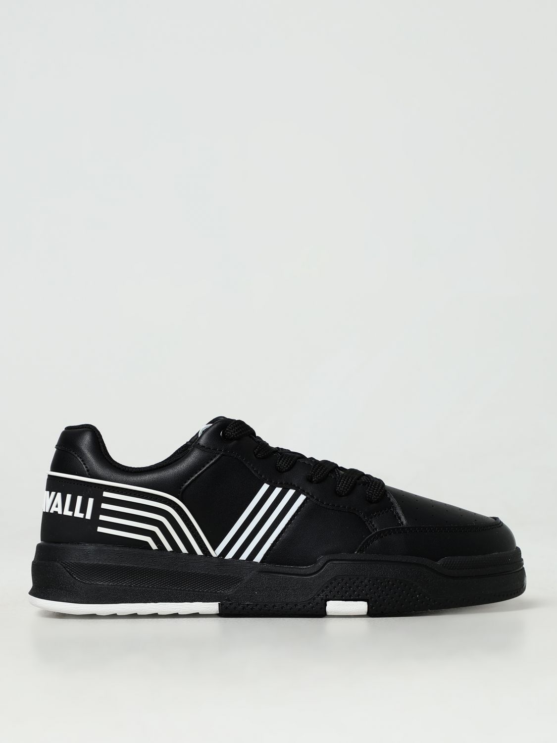 Shop Just Cavalli Sneakers  Men Color Black