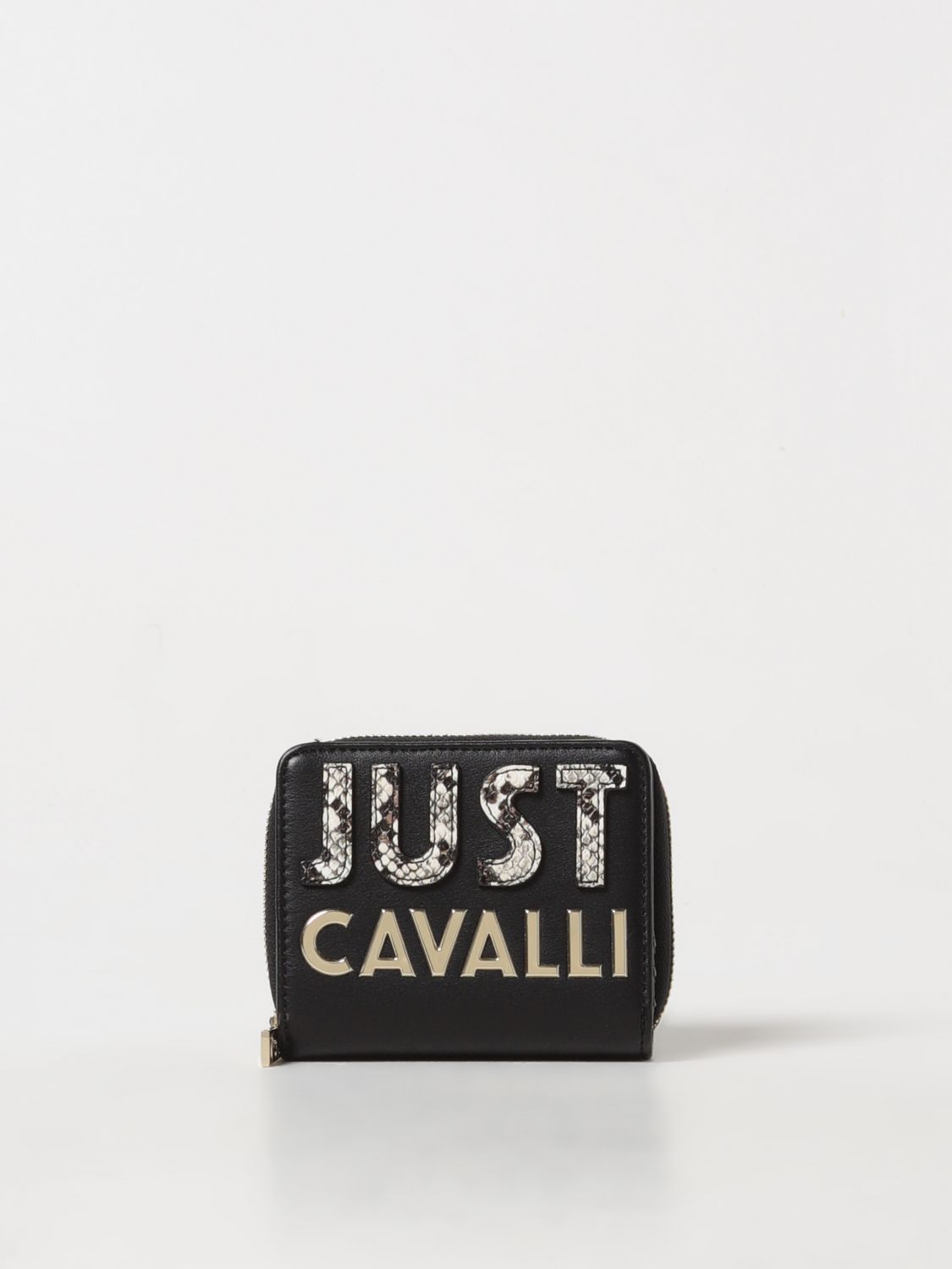 Shop Just Cavalli Wallet  Woman Color Black