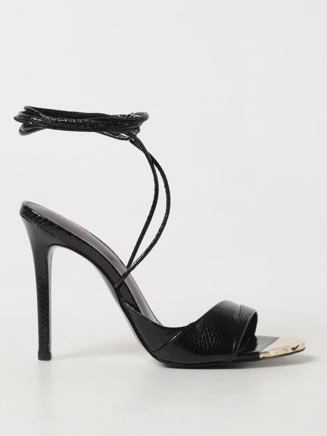 Shop Just Cavalli Heeled Sandals  Woman Color Black