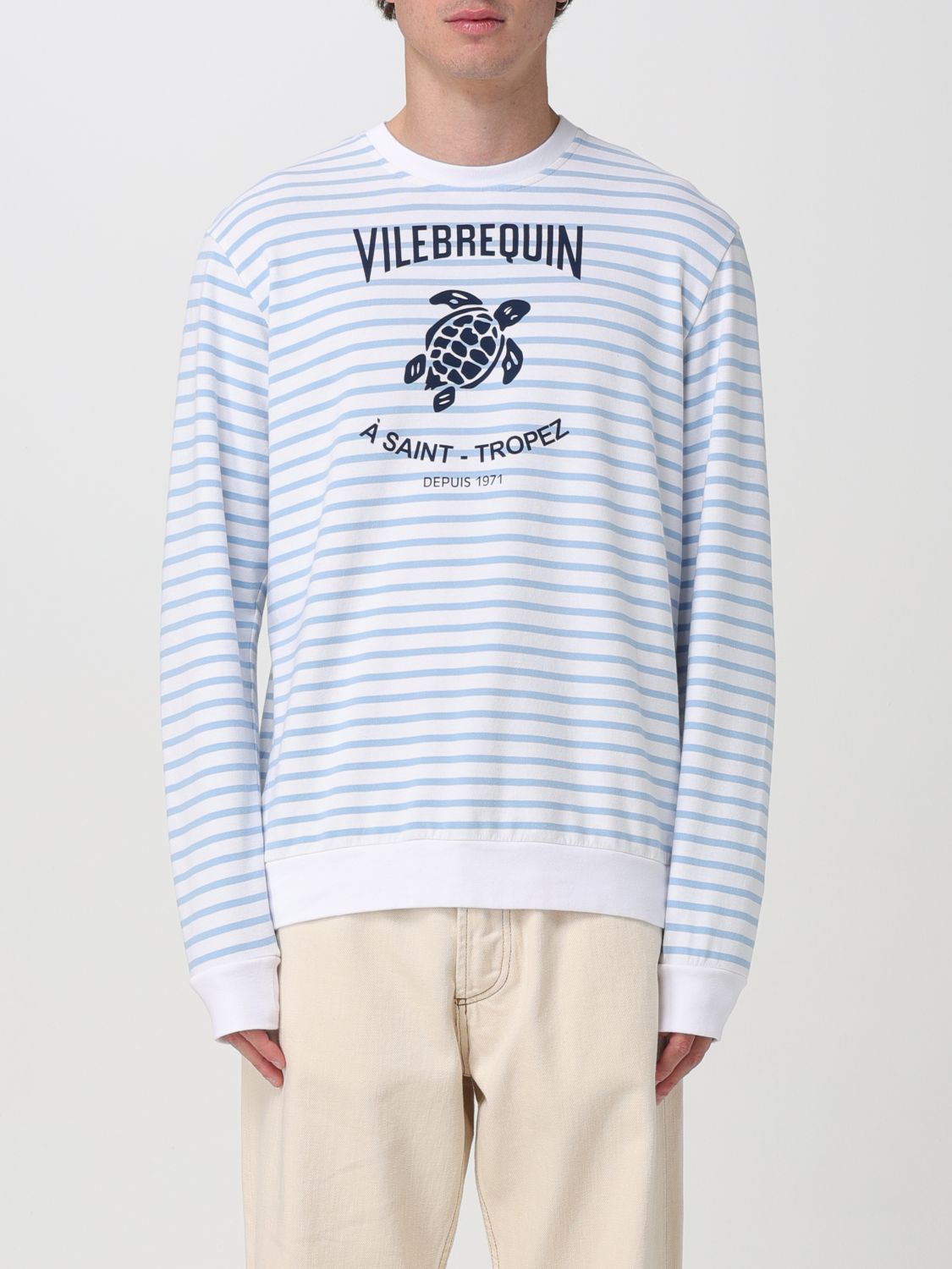 Shop Vilebrequin Sweater  Men Color White 1