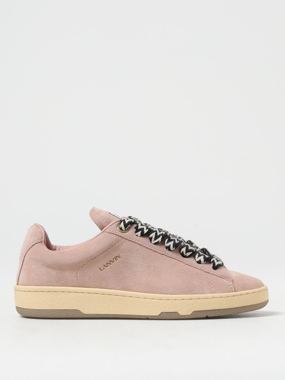 Shop Lanvin Sneakers  Woman Color Pink