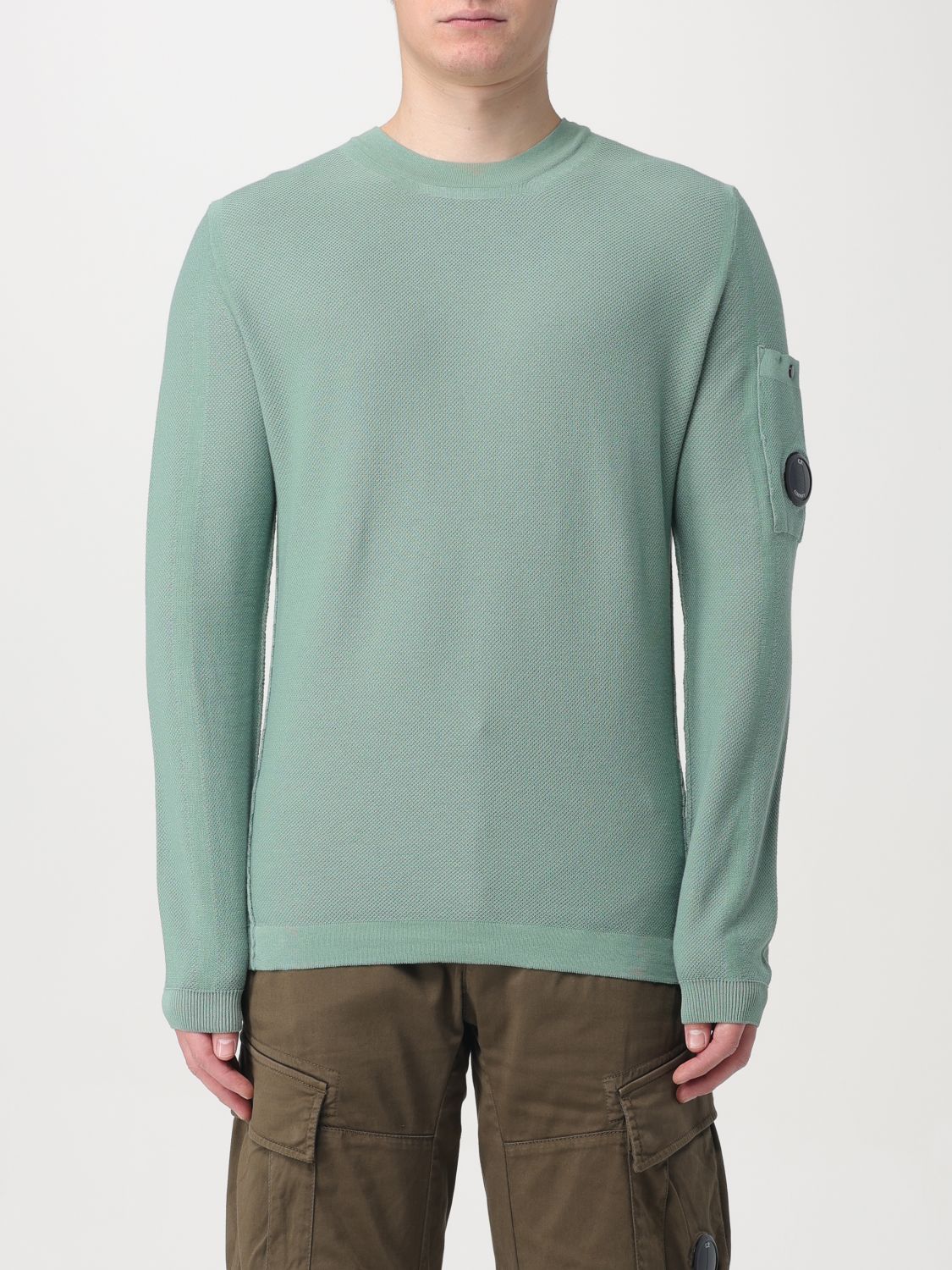 Shop C.p. Company Sweater  Men Color Green