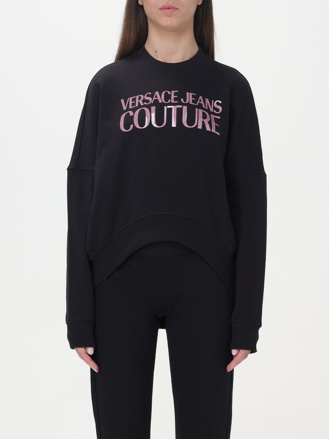 Versace Jeans Couture Sweatshirt  Woman Color Black