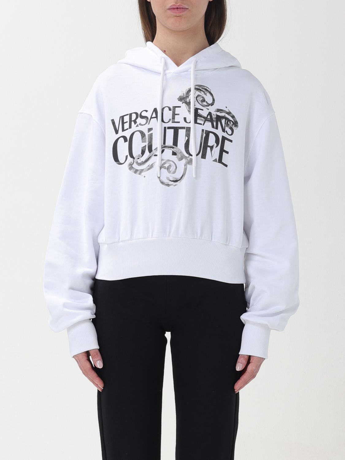 Versace Jeans Couture Sweatshirt  Woman Color White