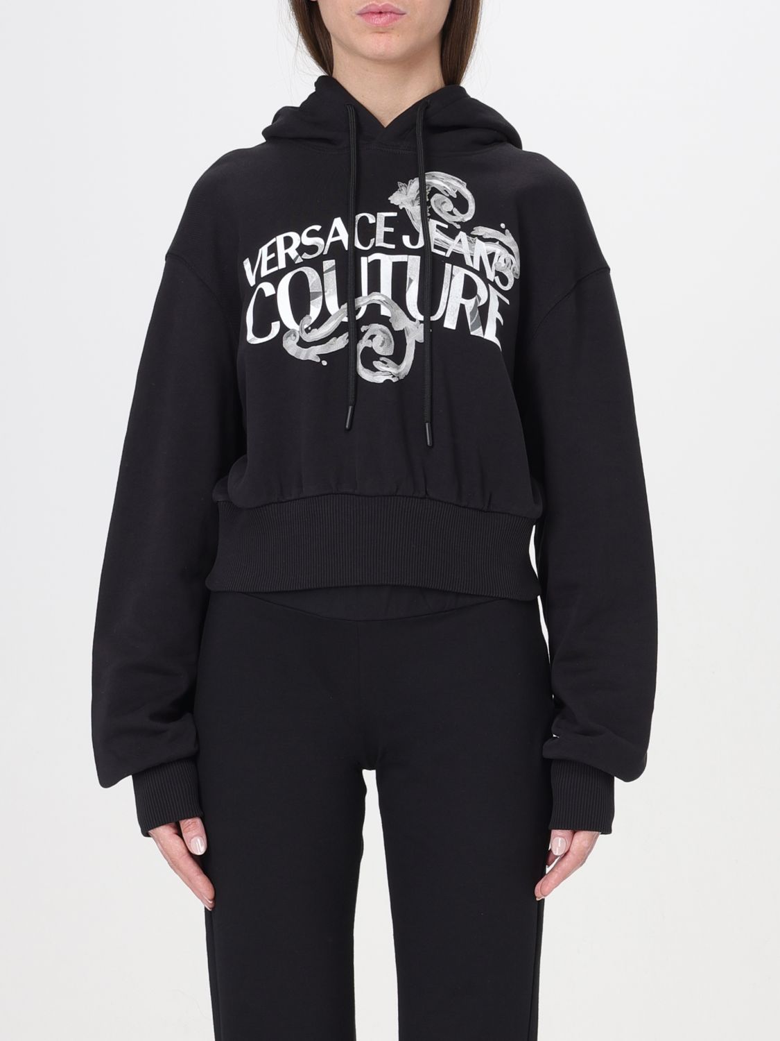 Versace Jeans Couture Sweatshirt  Woman Color Black