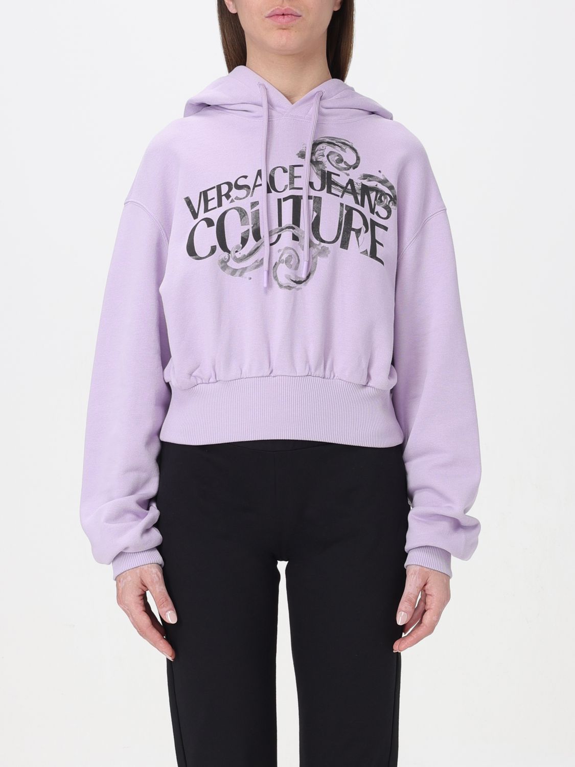 Versace Jeans Couture Sweatshirt  Woman Color Violet