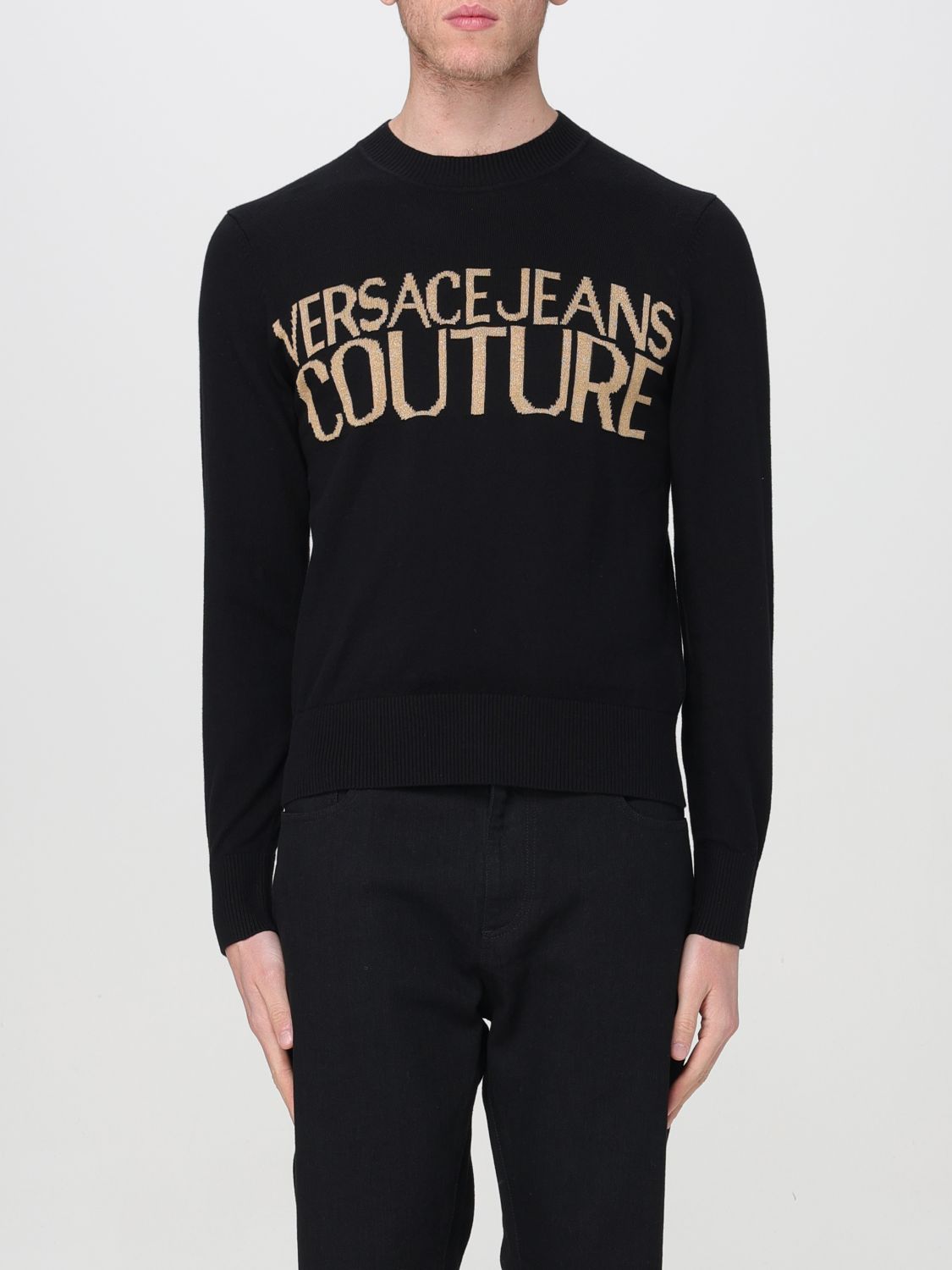 Versace Jeans Couture Sweatshirt  Men Color Black