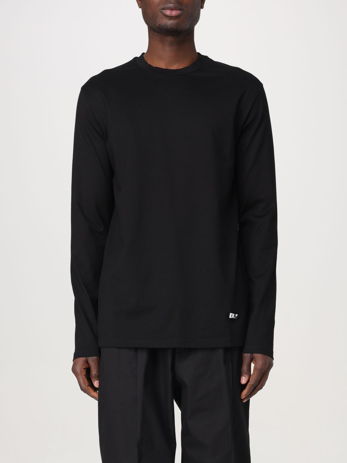 Shop Jil Sander T-shirt  Men Color Black