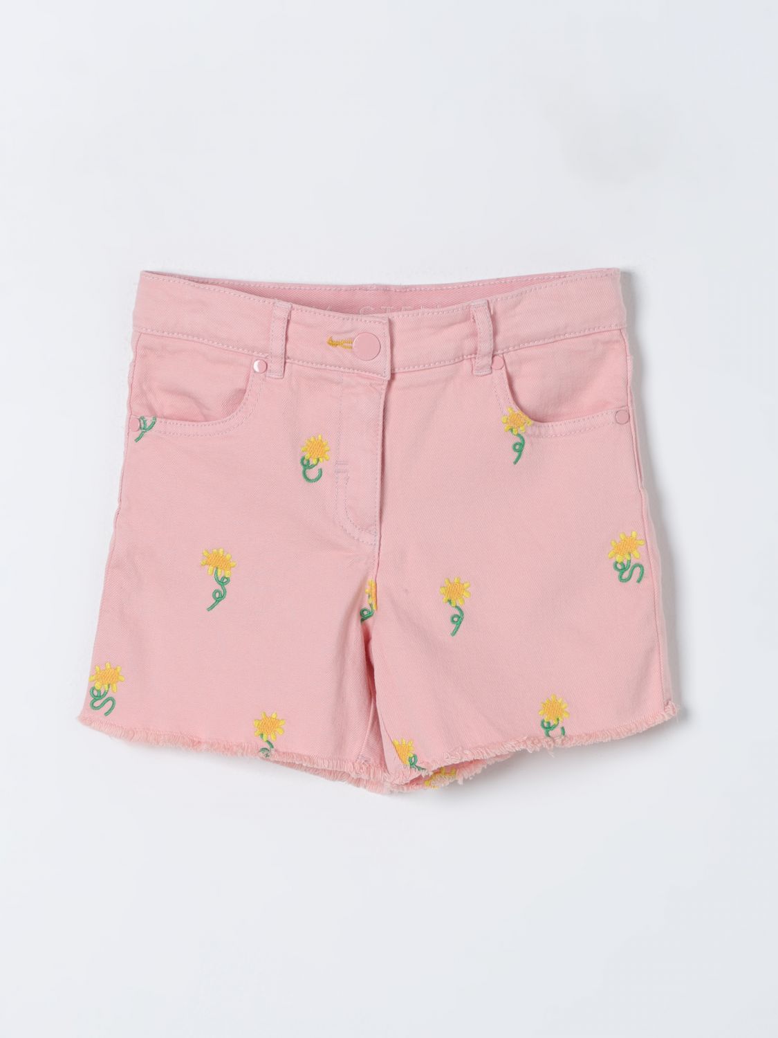 Shop Stella Mccartney Shorts  Kids Kids Color Pink