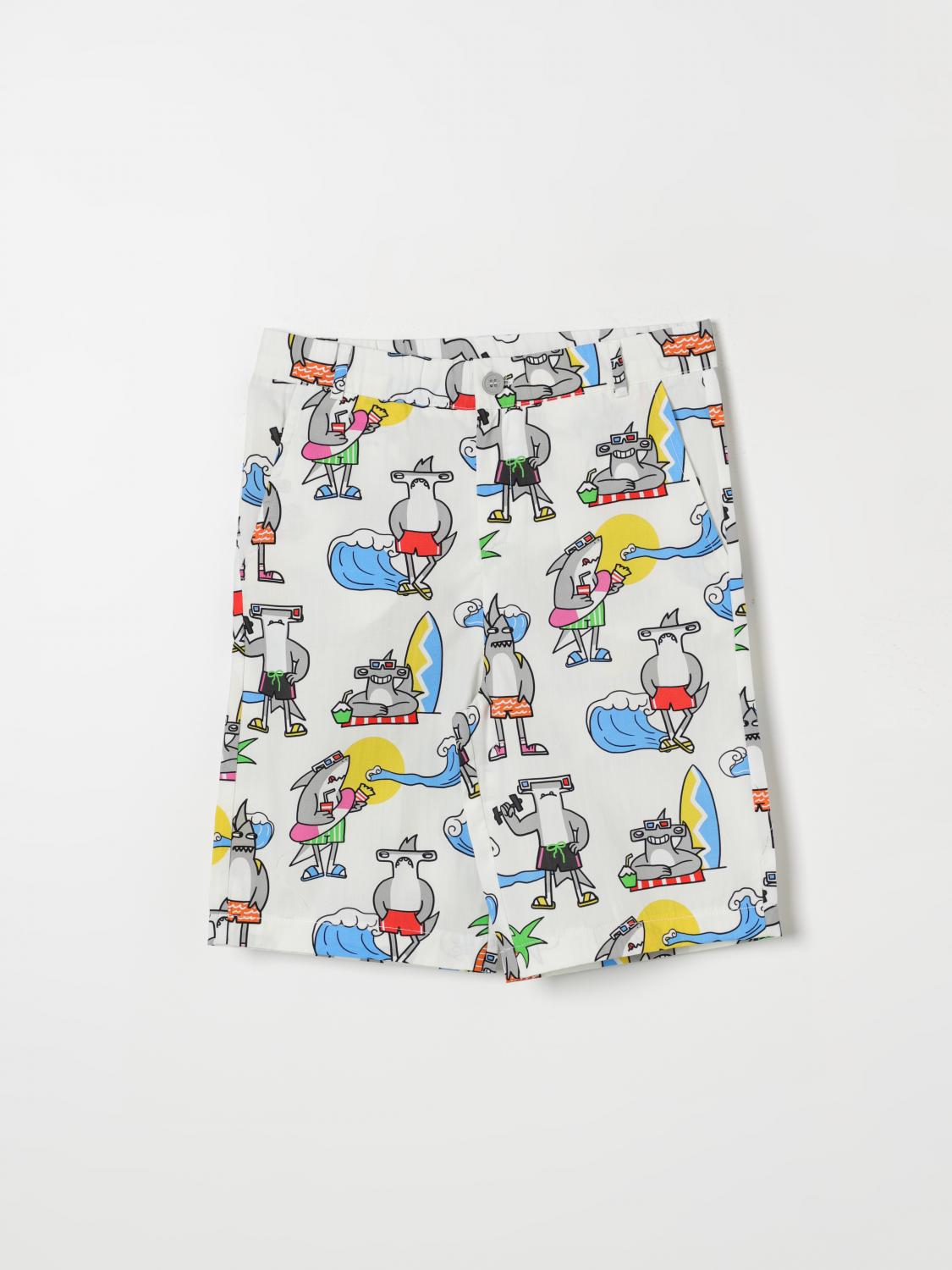 STELLA MCCARTNEY SHORTS STELLA MCCARTNEY KIDS KIDS COLOR WHITE F38005001