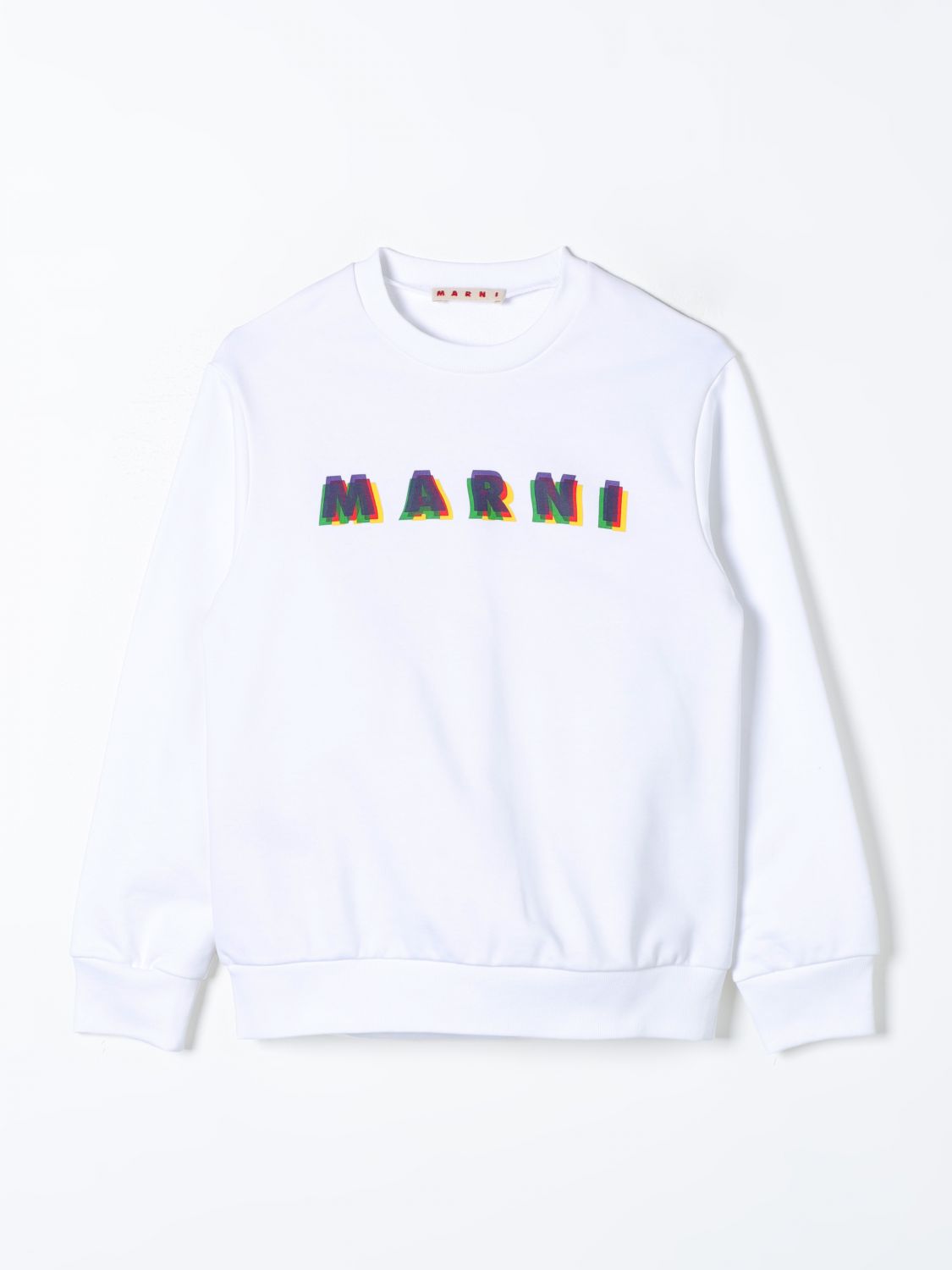 Shop Marni Sweater  Kids Color White