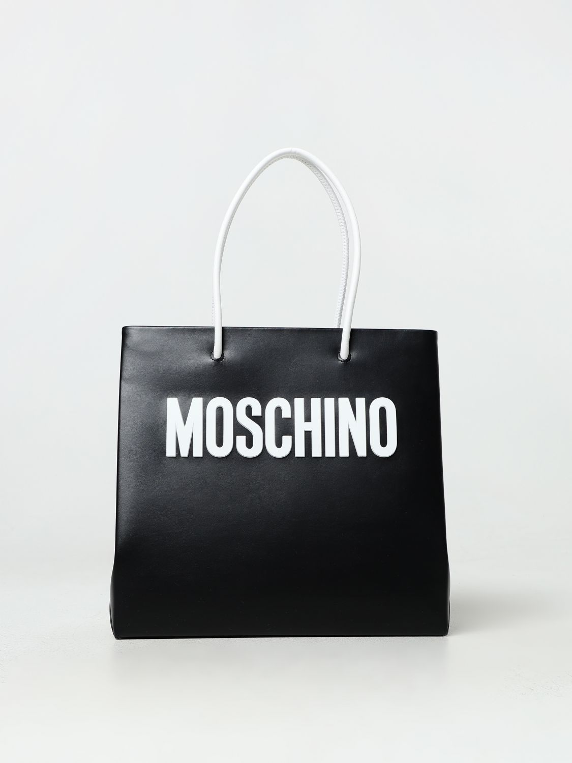 Shop Moschino Couture Tote Bags  Woman Color Black