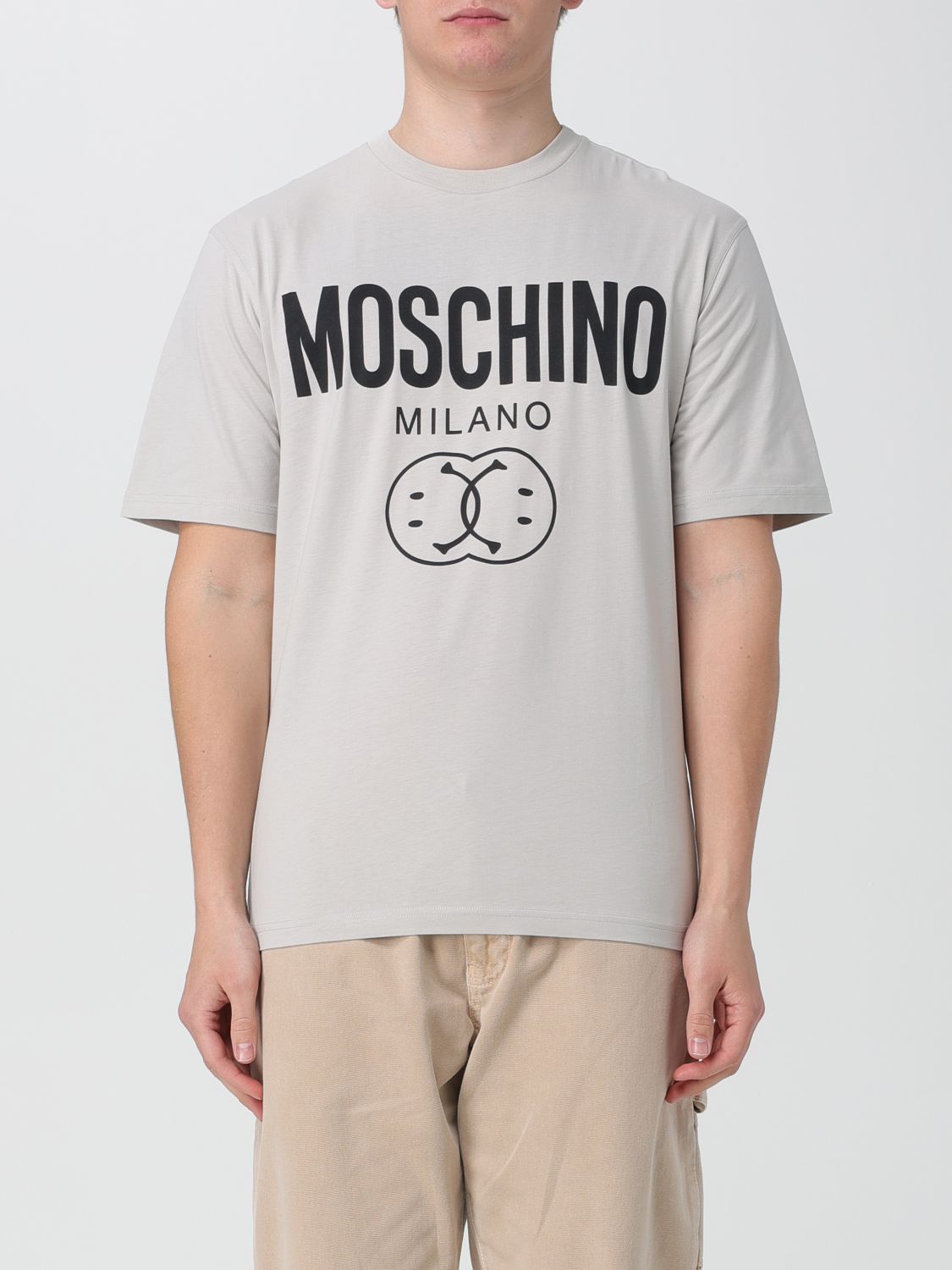 T恤 MOSCHINO COUTURE 男士 颜色 灰色