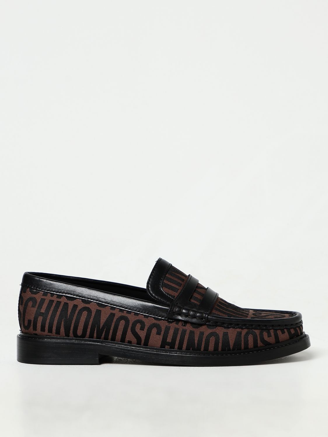 Shop Moschino Couture Loafers  Woman Color Brown