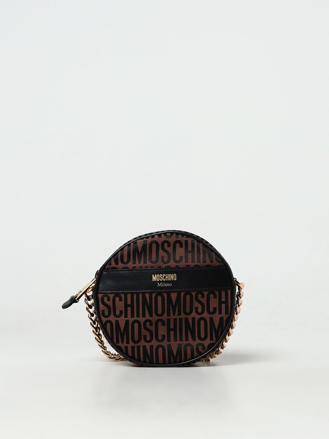 Shop Moschino Couture Mini Bag  Woman Color Brown