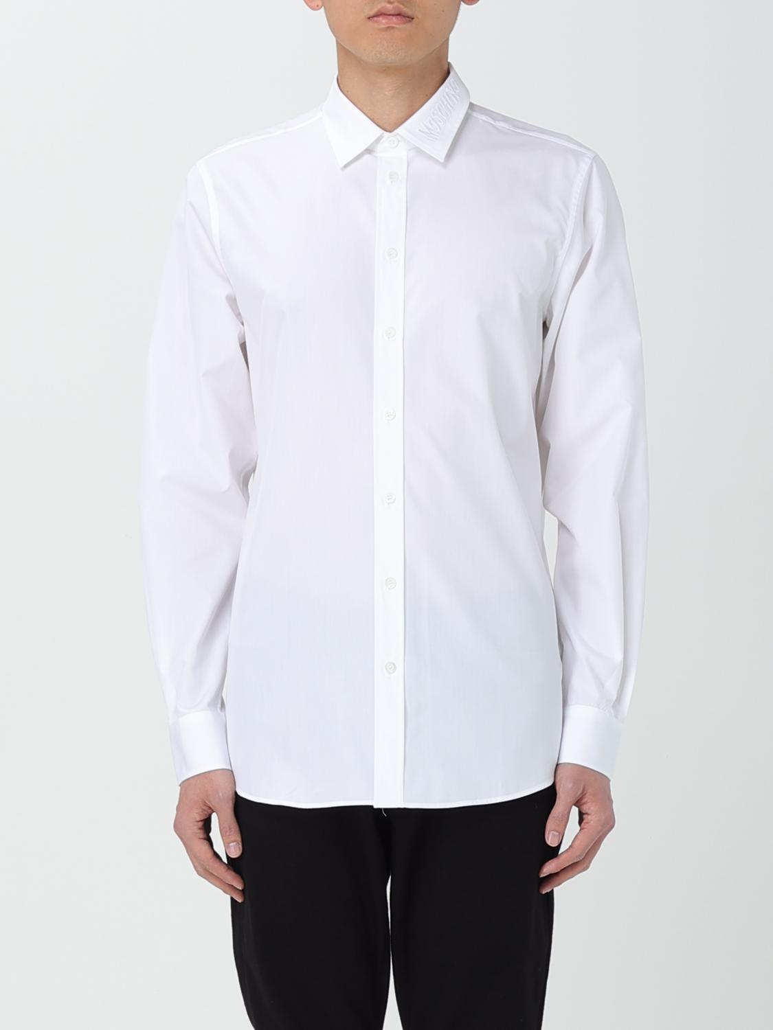 Moschino Shirt Couture Men Color White In White