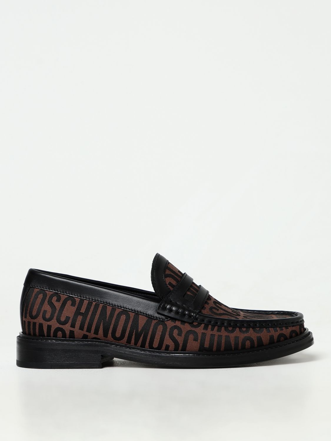 Shop Moschino Couture Loafers  Men Color Brown