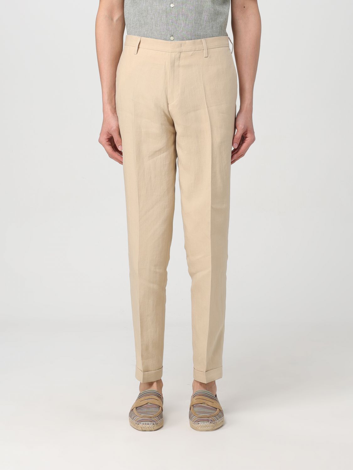 Shop Paul Smith Pants  Men Color Beige