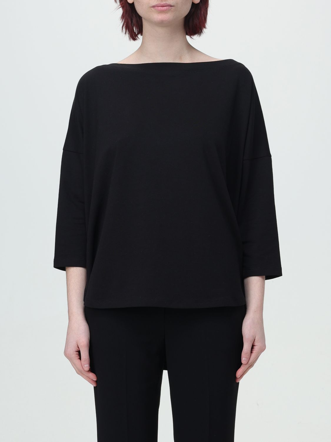 Shop Snobby Sheep T-shirt  Woman Color Black