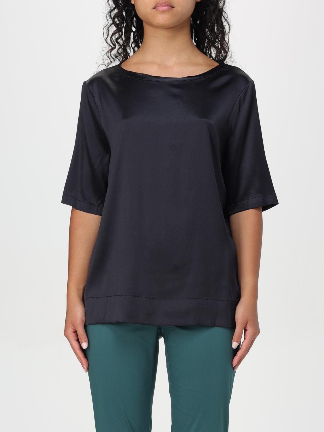 Shop Maliparmi Top  Woman Color Black