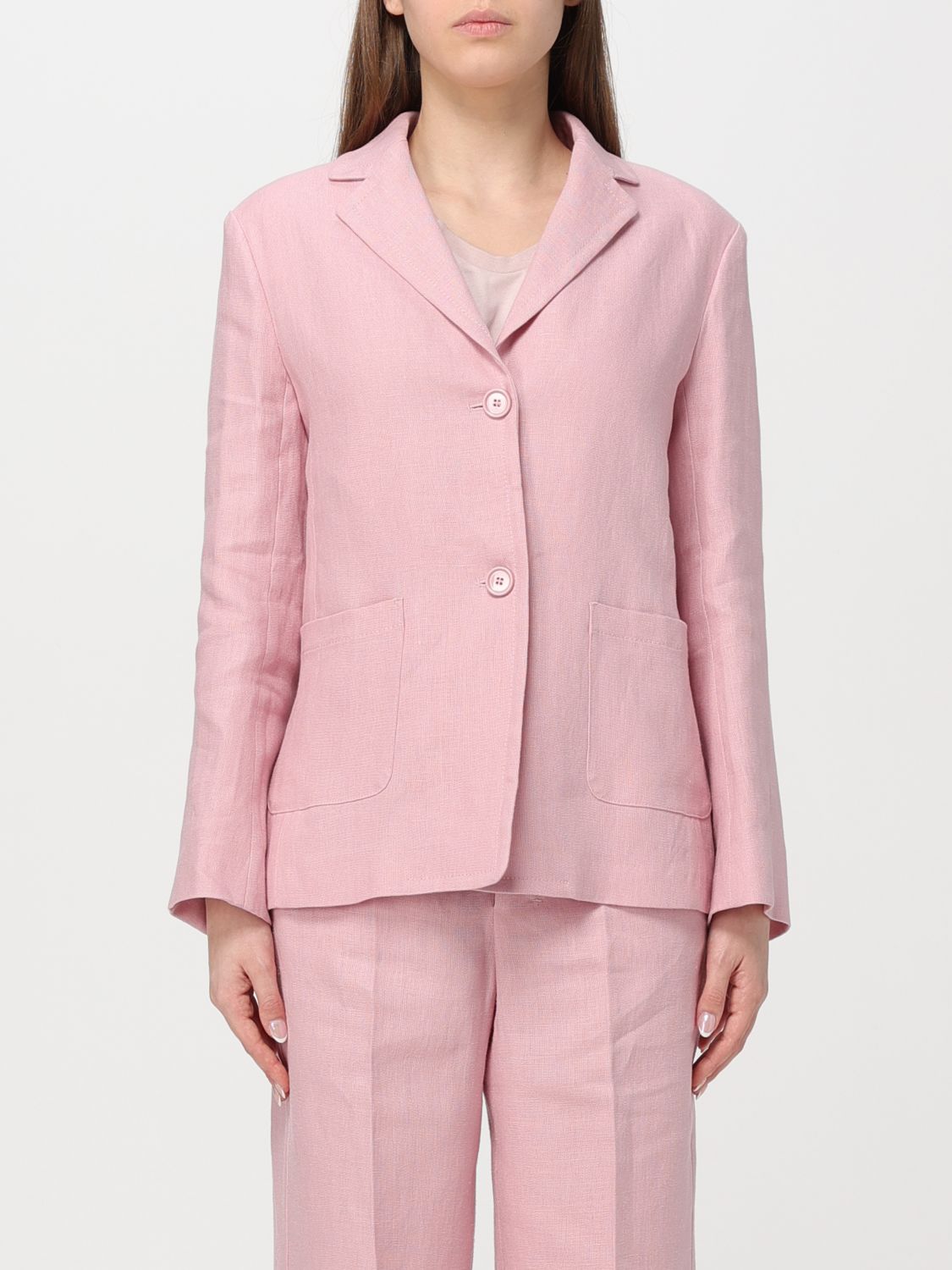 Shop 's Max Mara Blazer  Woman Color Pink