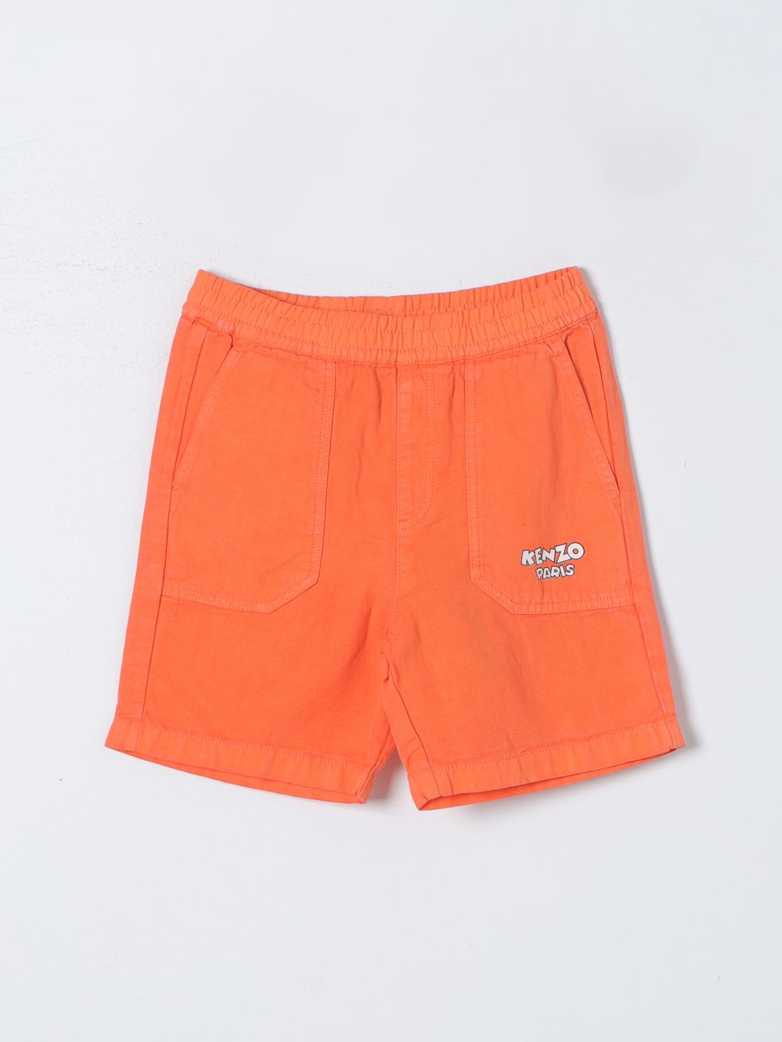 Kenzo Shorts  Kids Kids Colour Orange
