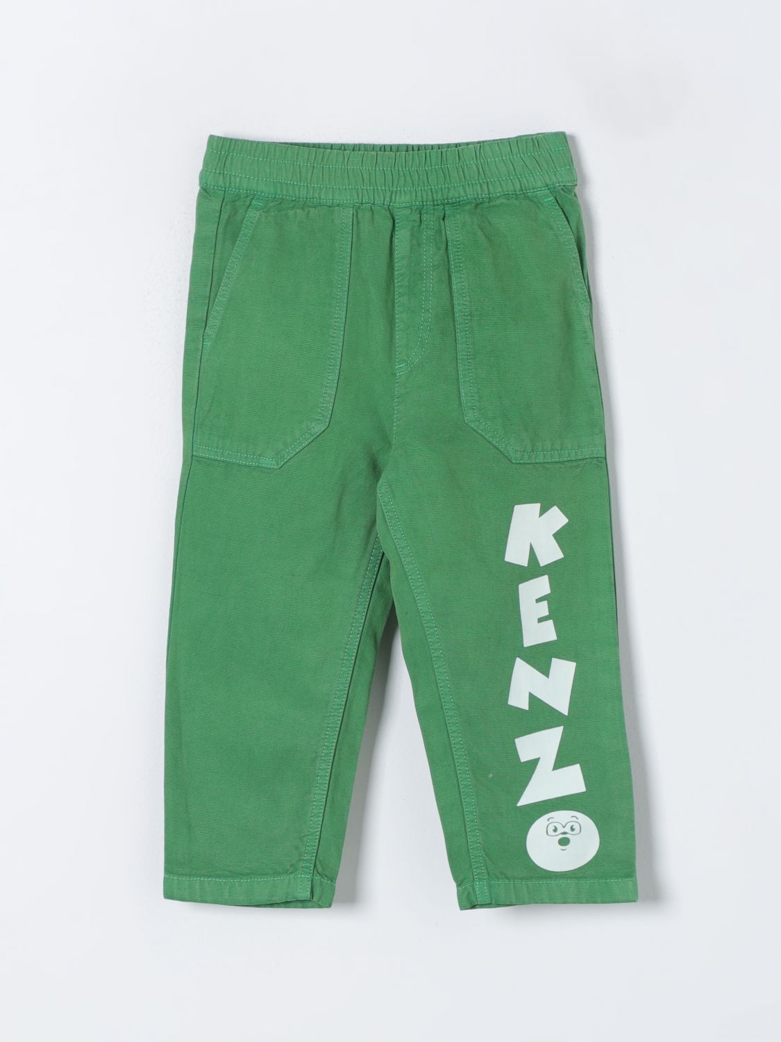 Kenzo Pants  Kids Kids Color Green