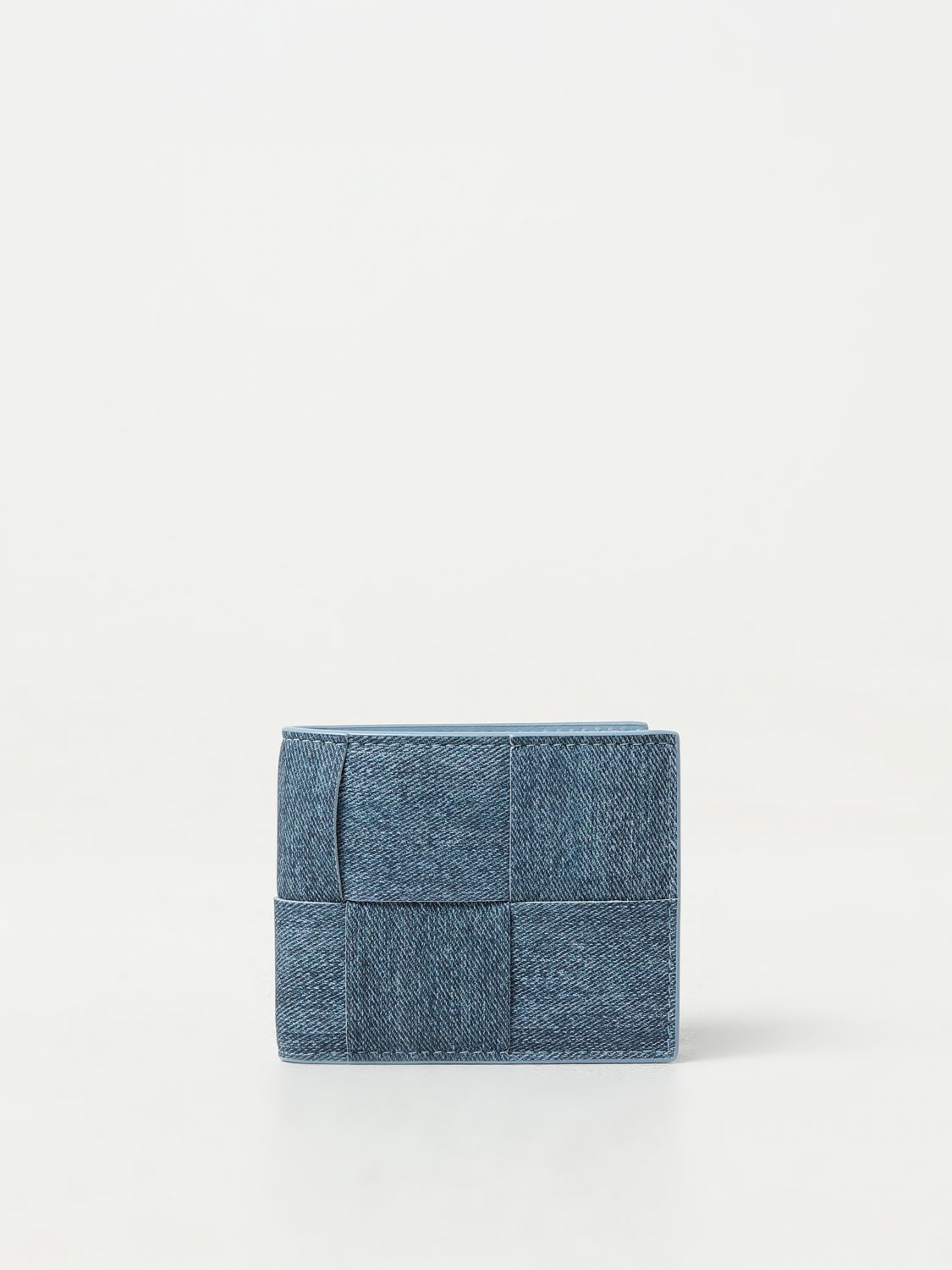 Shop Bottega Veneta Wallet  Men Color Blue