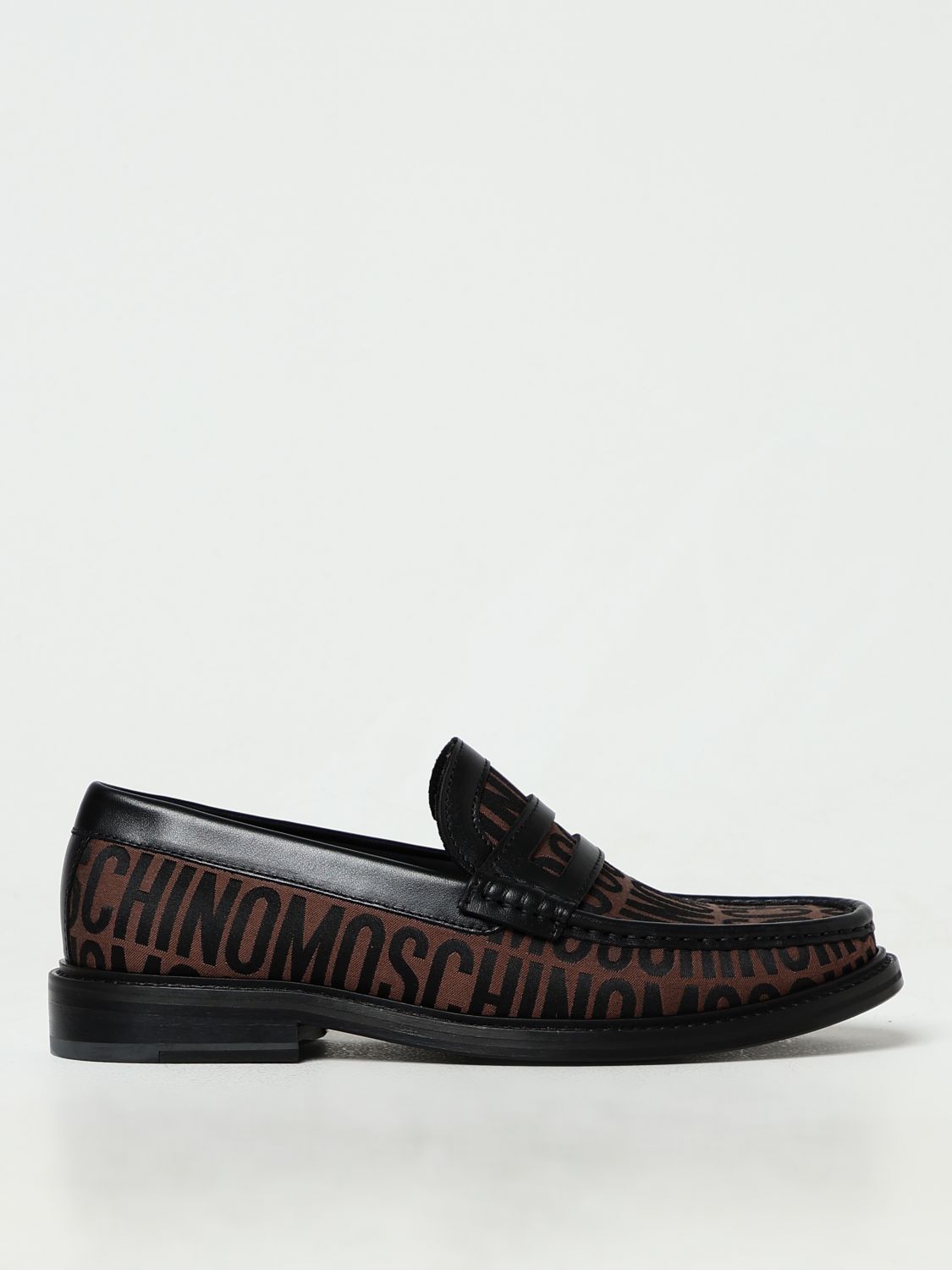 Shop Moschino Couture Loafers  Men Color Brown